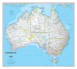 Australia Wall Map