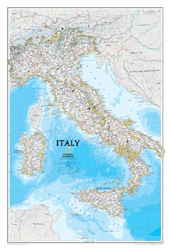 Italy Wall Map