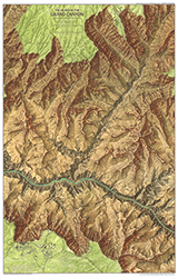 Colorado 1978 Wall Map