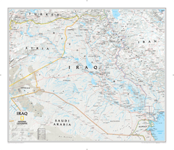 Iraq Wall Map