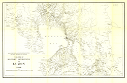 Luzon 1899 Wall Map