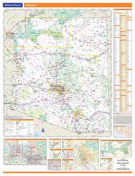 Arizona Wall Map