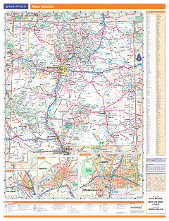 New Mexico Wall Map