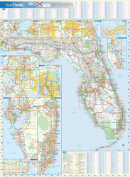 Florida Wall Map