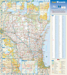 Wisconsin Wall Map