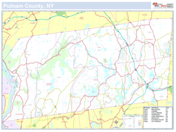 Putnam, NY County Wall Map
